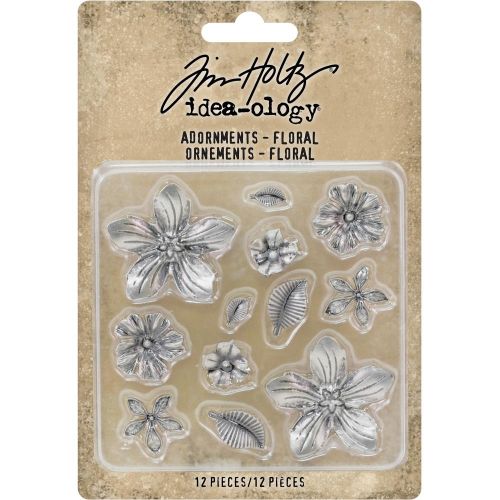 Tim Holtz - Idea-Ology - Metal Adornments 12/Pkg