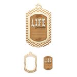 We R Memory Keepers - Harvest Collection - Frames - Life