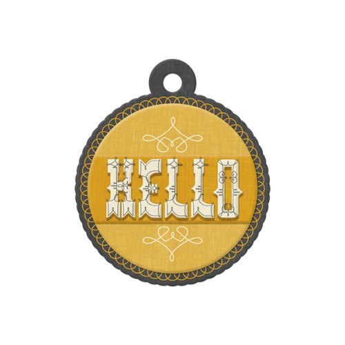 We R Memory Keepers - Harvest Collection - Tags - Hello