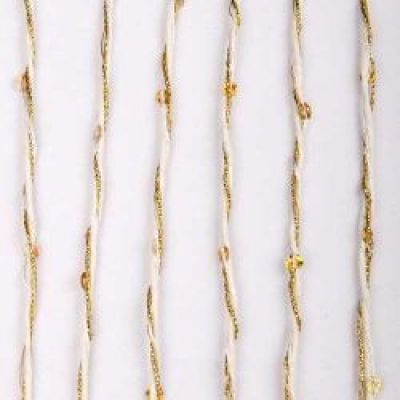 Boyle - Deco Wrap Cream with Gold Sequins