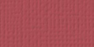 American Crafts - Cardstock - Linen Weave - Cranberry