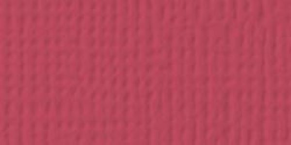 American Crafts - Cardstock - Linen Weave - Scarlet