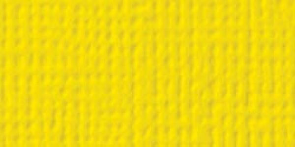 American Crafts - Cardstock - Linen Weave - Lemon