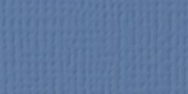 American Crafts - Cardstock - Linen Weave - Blue Jay