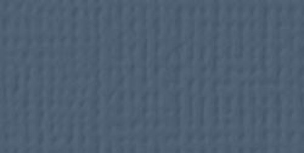 American Crafts - Cardstock - Linen Weave - Blueberry