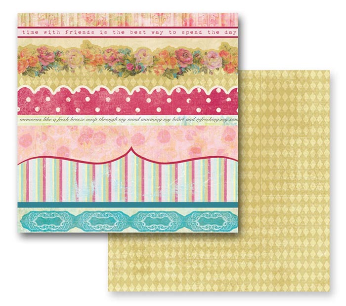 Prima Marketing Inc - Annalee Patterned Paper  PARLOR