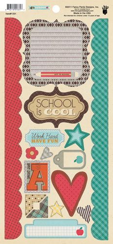 Fancy Pants - Off To School Element Sticker