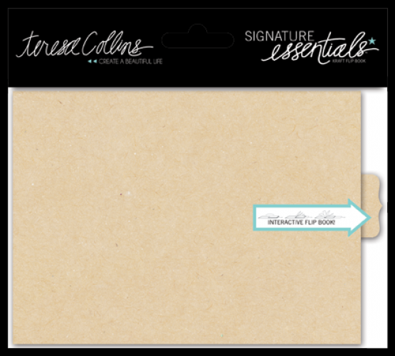 Teresa Collins Designs - Signature Essentials Flip Book Kraft (SM)