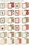 Simple Stories - Handmade Holiday - 3x4 Snap Cards