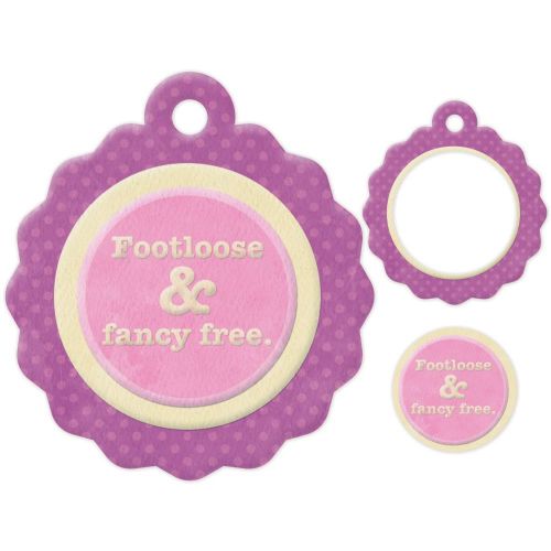 We R Memory Keepers - Embossed Die-Cut Mini Frames - Fancy Free