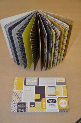 We R Memory Keepers - Albums Made Easy - 4x6 Journaling Cards - Lemon ...