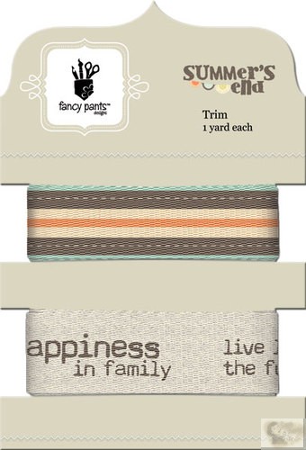 Fancy Pants - Summer's End Trim Card