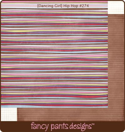 Fancy Pants - Dancing Girl Hip Hop Paper