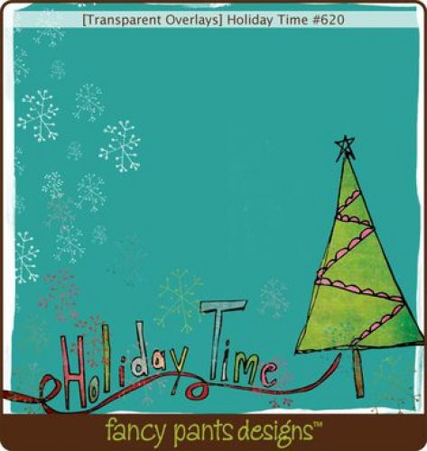 Fancy Pants - Fancy - Holiday Time Transparency