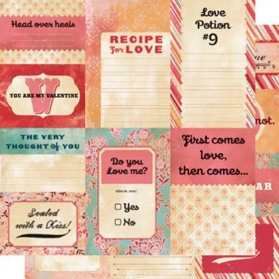 Cosmo Cricket - Hey Sugar - Journaling Cards