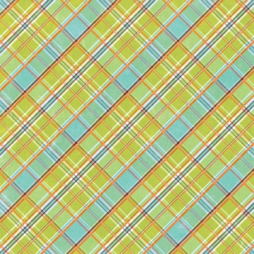 My Minds Eye - Just Dreamy 2 - Brilliant - So Handsome - Positively Plaid/Refreshing Green - Paper