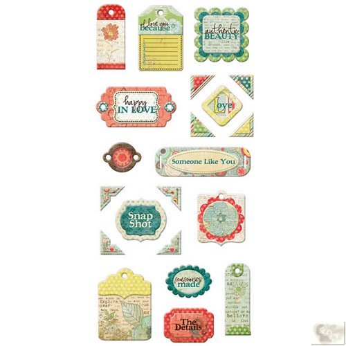 We R Memory Keepers - Anthologie - Layered Chipboard Tags